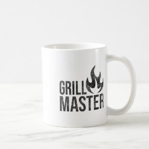 Grill Master Flame Byrbecue Bbq Smoke Char Open Fi Coffee Mug