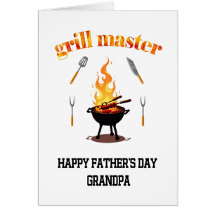 Grill Master Grandpa Fathers Day