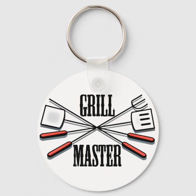 Grill Master Key Ring (Front)