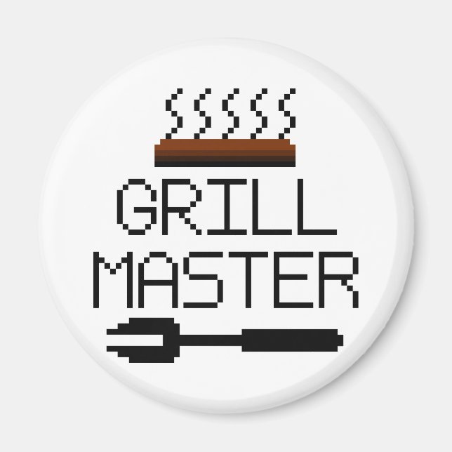 GRILL MASTER MAGNET (Front)