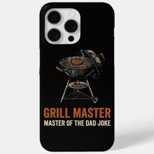 Grill Master Master of the Dad Joke Father's Day iPhone 15 Pro Max Case