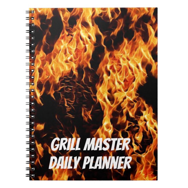Grill Master  Notebook (Front)