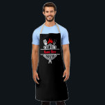 Grill Master - Personalise Custome Text Apron<br><div class="desc">Add a name or custom text to personalise. Perfect for anyone who loves baking or cooking.</div>