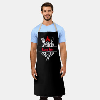 Grill Master - Personalise Custome Text Apron