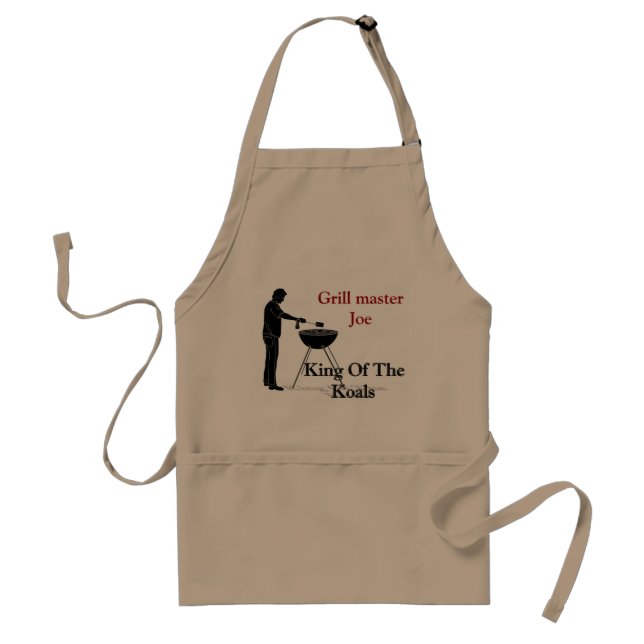 Grill master personalised apron (Front)