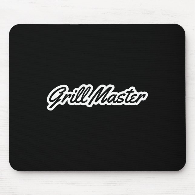 Grill Master T Shirt  Mouse Pad (Front)