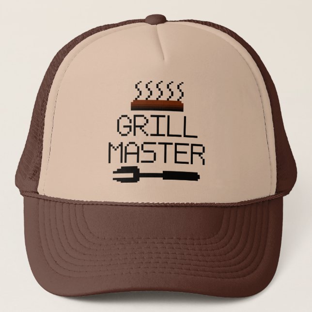 GRILL MASTER TRUCKER HAT (Front)