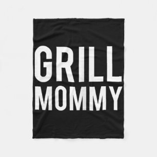 Grill Mummy Bbq Sausage Lover Smoked Meats Funny G Fleece Blanket