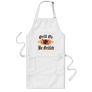 Grill Or Be Grilled Long Apron