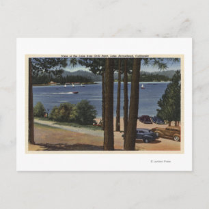 Grill Point View of Lake Postcard