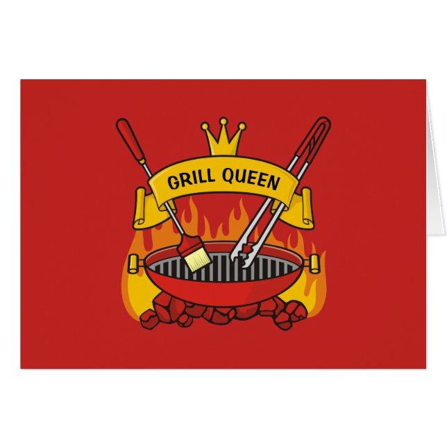 Grill Queen (Front Horizontal)