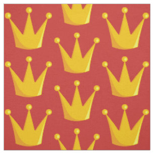 Grill Queen Crown Fabric