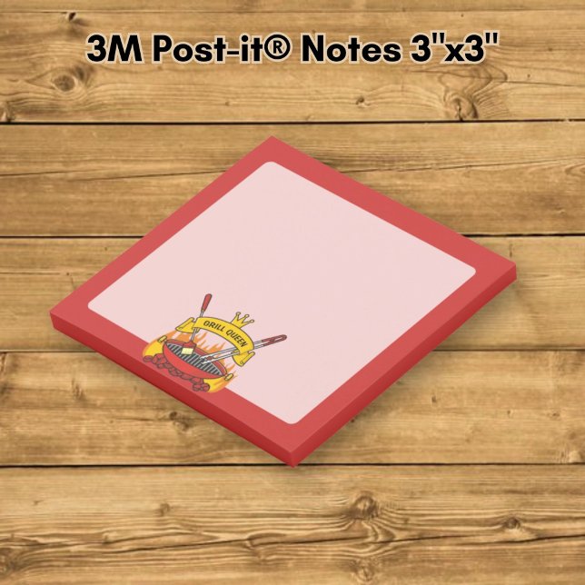 Grill Queen Post-it Notes (Creator Uploaded)