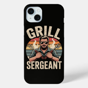 Grill Sergeant Fathers Day BBQ Dad Gift iPhone 15 Mini Case