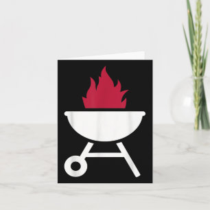 Grill With Fire Card