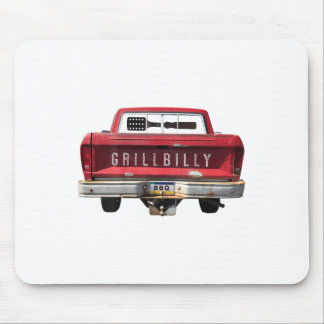 Grillbilly Funny Bbq (image On Back)_1  Mouse Pad