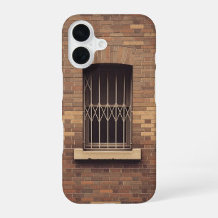 Grille de Fenêtre Rétro iPhone 16 Case
