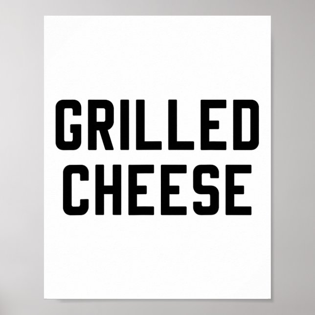 Grilled Cheese And Tomato Soup Matching Costumes F Poster (Front)