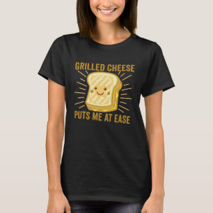 Grilled Cheese Cheesey Comfort Food Sandwich T-Shirt