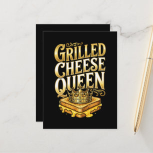 Grilled Cheese Day Announcement Postcard