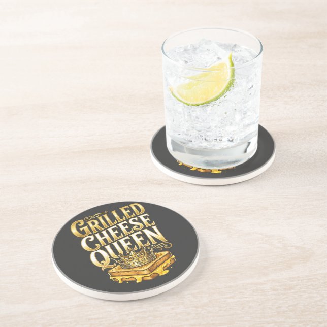Grilled Cheese Day Coaster (Side)