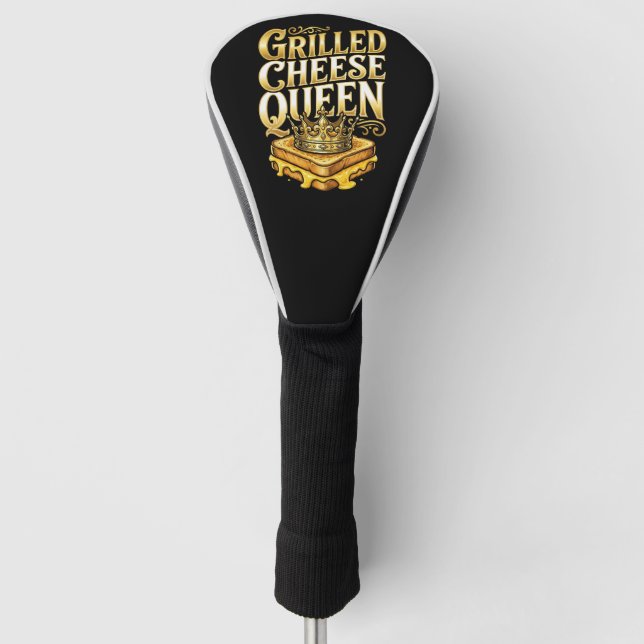 Grilled Cheese Day Golf Head Cover (Front)