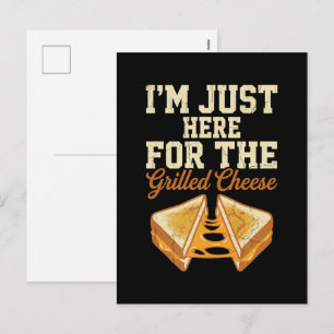 Grilled Cheese Day Holiday Postcard
