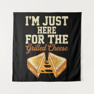 Grilled Cheese Day Tapestry