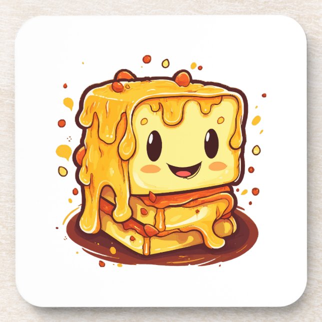 Grilled cheese lover coaster (Front)