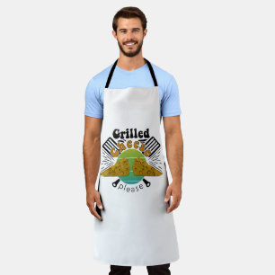 grilled cheese please? funny  apron