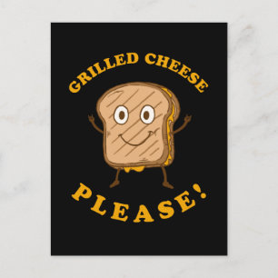 Grilled Cheese Please Postcard