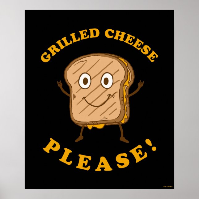 Grilled Cheese Please Poster (Front)