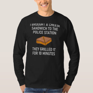 Grilled Cheese Pun Jokes Sarcastic T-Shirt