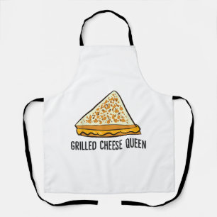 Grilled Cheese Queen Funny Grilled Cheese  Apron