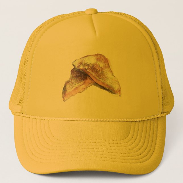 Grilled Cheese Sandwich Trucker Hat (Front)
