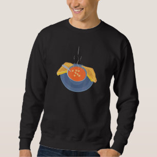 Grilled Cheese Tomato Soup Crackers Comfort Food G Sweatshirt