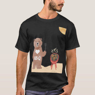 Grilled Flavors: A Journey into BBQ World T-Shirt