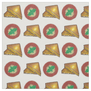 Grilled Toasted Cheese Sandwich Tomato Soup Foodie Fabric