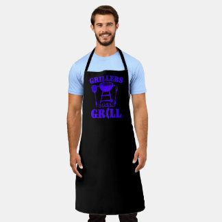 Grillers Gonna Grill Sausage Blue  Apron