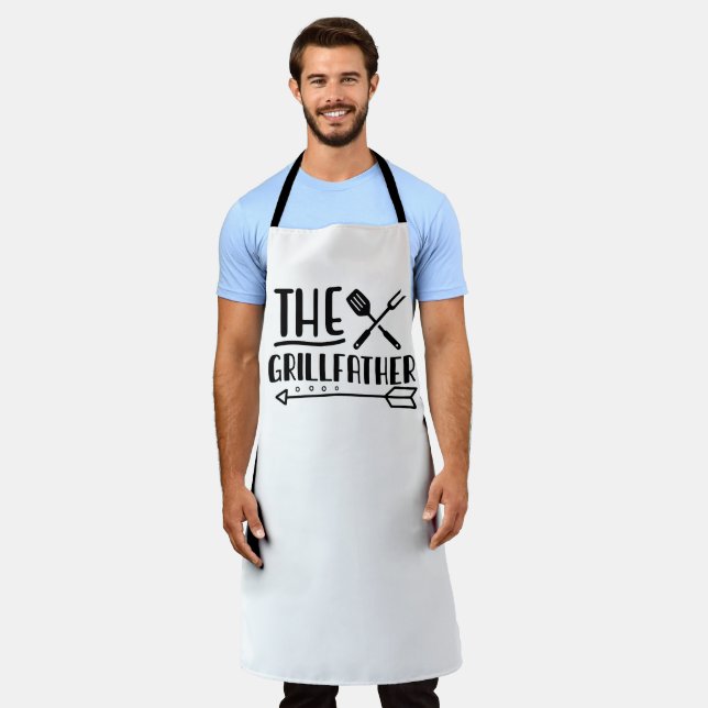 Grillfather Apron: A BBQ Boss Essential Apron (Worn)