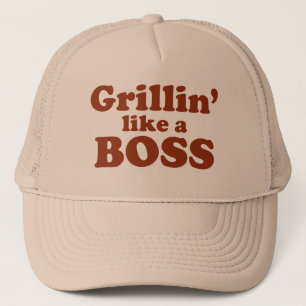 Grillin' like a Boss Trucker Hat