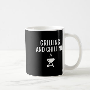 Grilling And Chilling Funny Food Barbecue Tee Coffee Mug