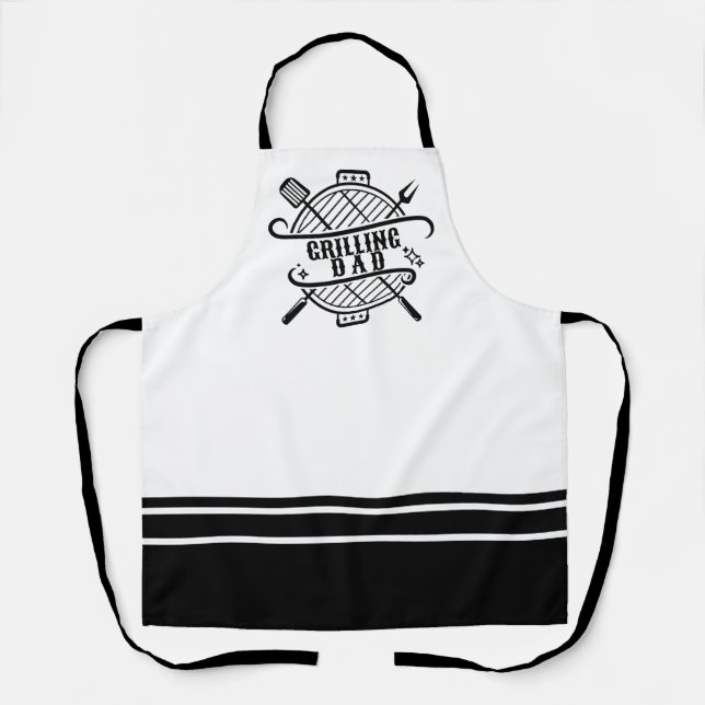Grilling Dad Apron (Front)