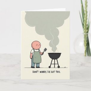 Grilling Dads Sweet Day Card