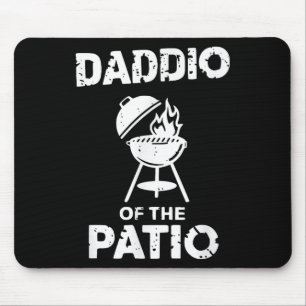 Grilling Funny Dad Bbq Party Smoker Pork Grill Mas Mouse Pad