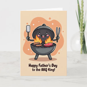 Grilling Great Fathers Day Card