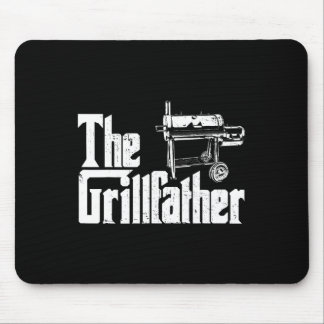 Grilling Smoker And Grill Chef Grillfather Grilled Mouse Pad