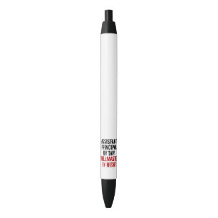 Grillmaster Assistant Principal Black Ink Pen