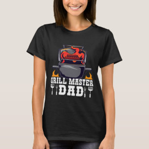 Grillmaster Dad Bbq Grill Barbecue Smoker Meat 1 T-Shirt