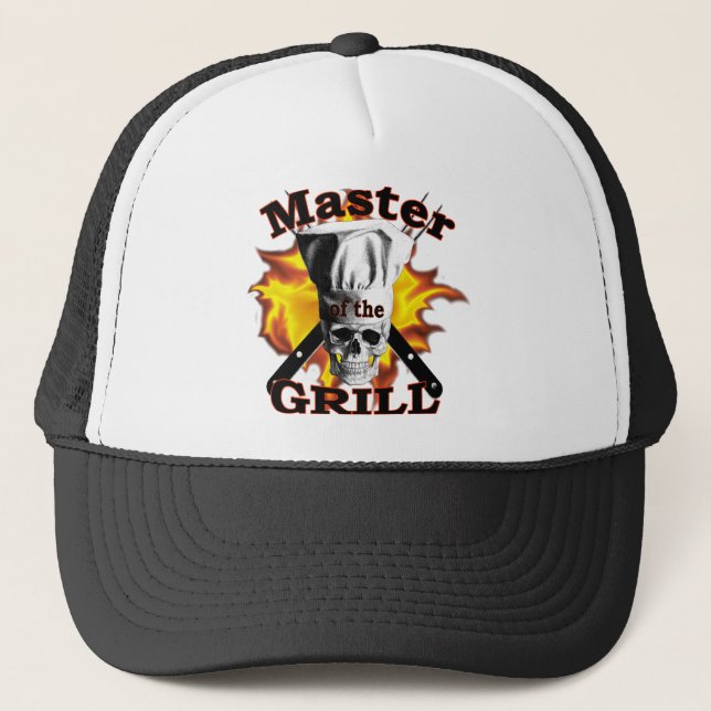 grillmaster trucker hat (Front)